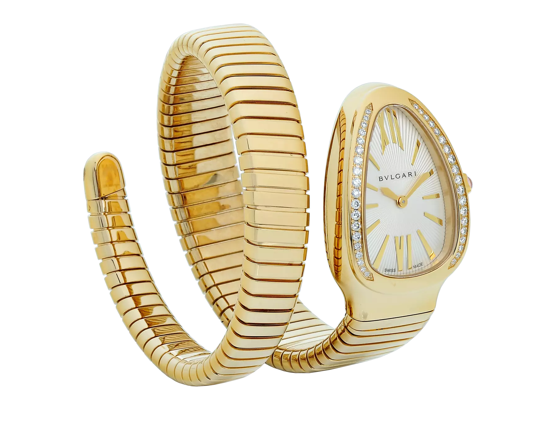"¡Mira y actúa!" Artículo de subasta - Lote 3: Serpiente dorada de Bulgari - Relojes Time and Tide