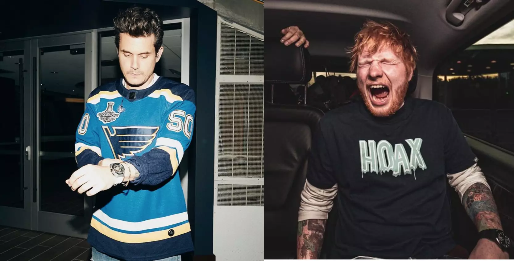 Celebridad Ver combate a muerte – John Mayer vs. Ed Sheeran... la revancha